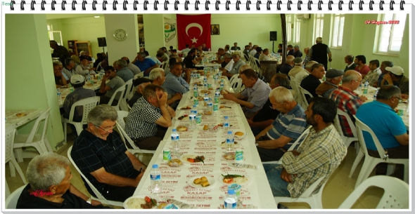 Mer. Ali YCEL'in Ansna Fethiye Cem Evinde Yemek